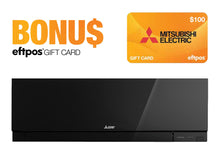 Load image into Gallery viewer, Mitsubishi Electric EF Series 2.5kW Wall Split System MSZ-EF25VE2B Black