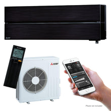 Load image into Gallery viewer, Mitsubishi Electric LN-Series 3.5kW Wall Split System MSZLN35VGBKIT Black