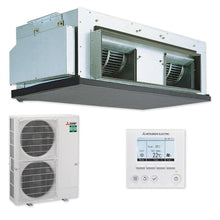 Load image into Gallery viewer, Mitsubishi Electric Ceiling Concealed 13.5kW 2 Piece Ducted Reverse Cycle PEAM140HAAVKIT