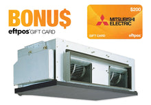 Load image into Gallery viewer, Mitsubishi Electric Ceiling Concealed 3 Phase 12.5kW 2 Piece Ducted Reverse Cycle PEAM125HAAYKIT