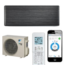 Load image into Gallery viewer, Daikin Zena 6kW Wall Split System FTXJ60T-K Black Wood